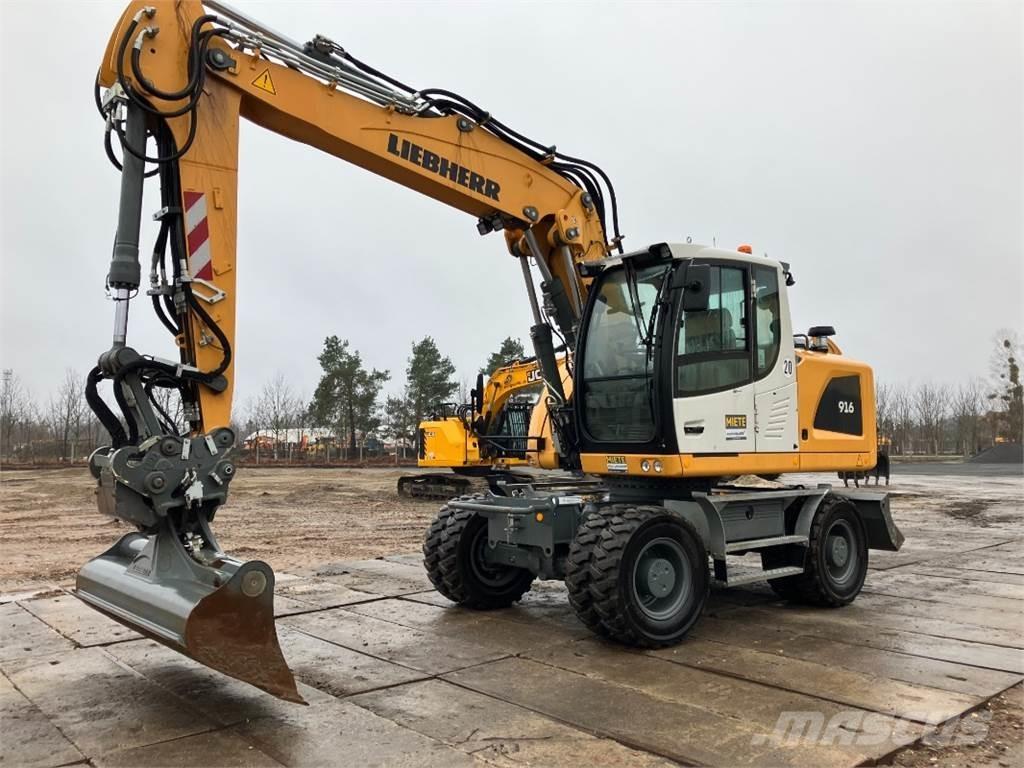 Liebherr A916 Lastik tekerli ekskavatörler