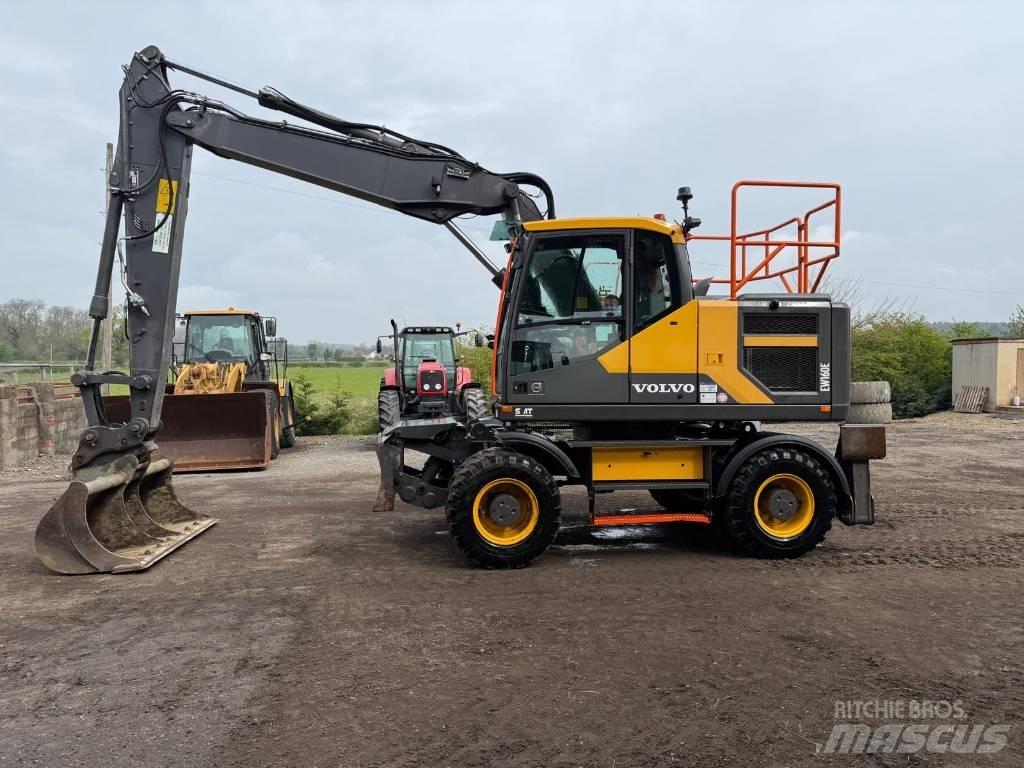 Volvo EW 160 E Lastik tekerli ekskavatörler