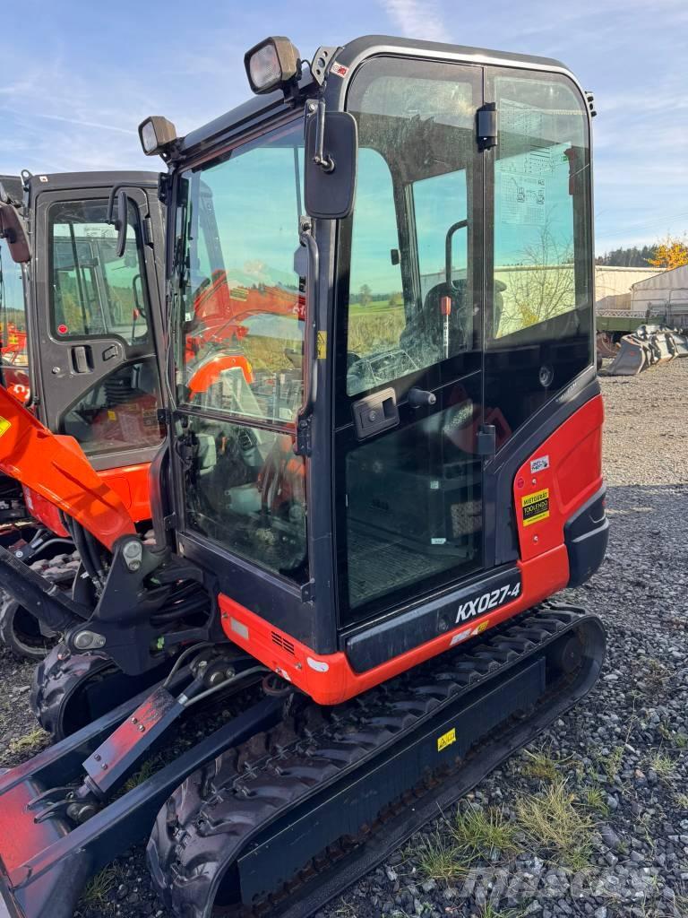 Kubota KX 027-4 Mini ekskavatörler, 7 tona dek