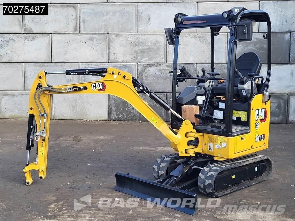 CAT 301.5 Mini ekskavatörler, 7 tona dek