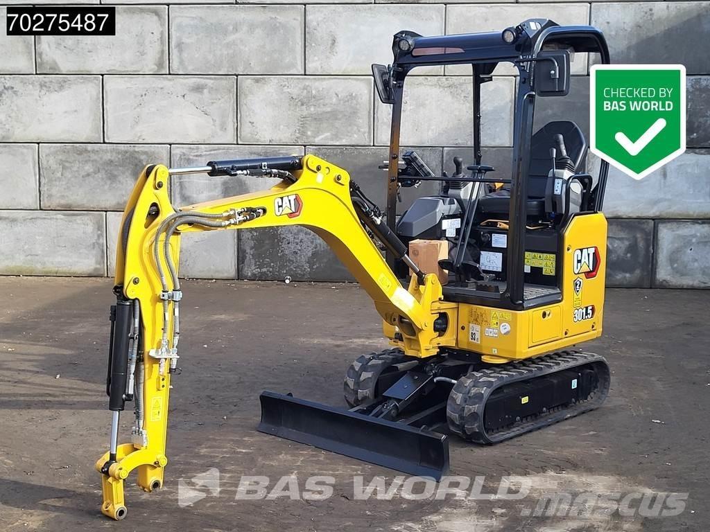 CAT 301.5 Mini ekskavatörler, 7 tona dek