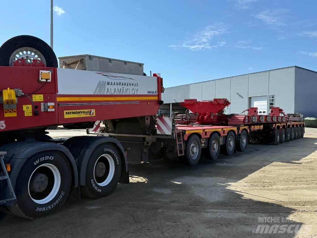 Faymonville CombiMAX Low loader yari çekiciler