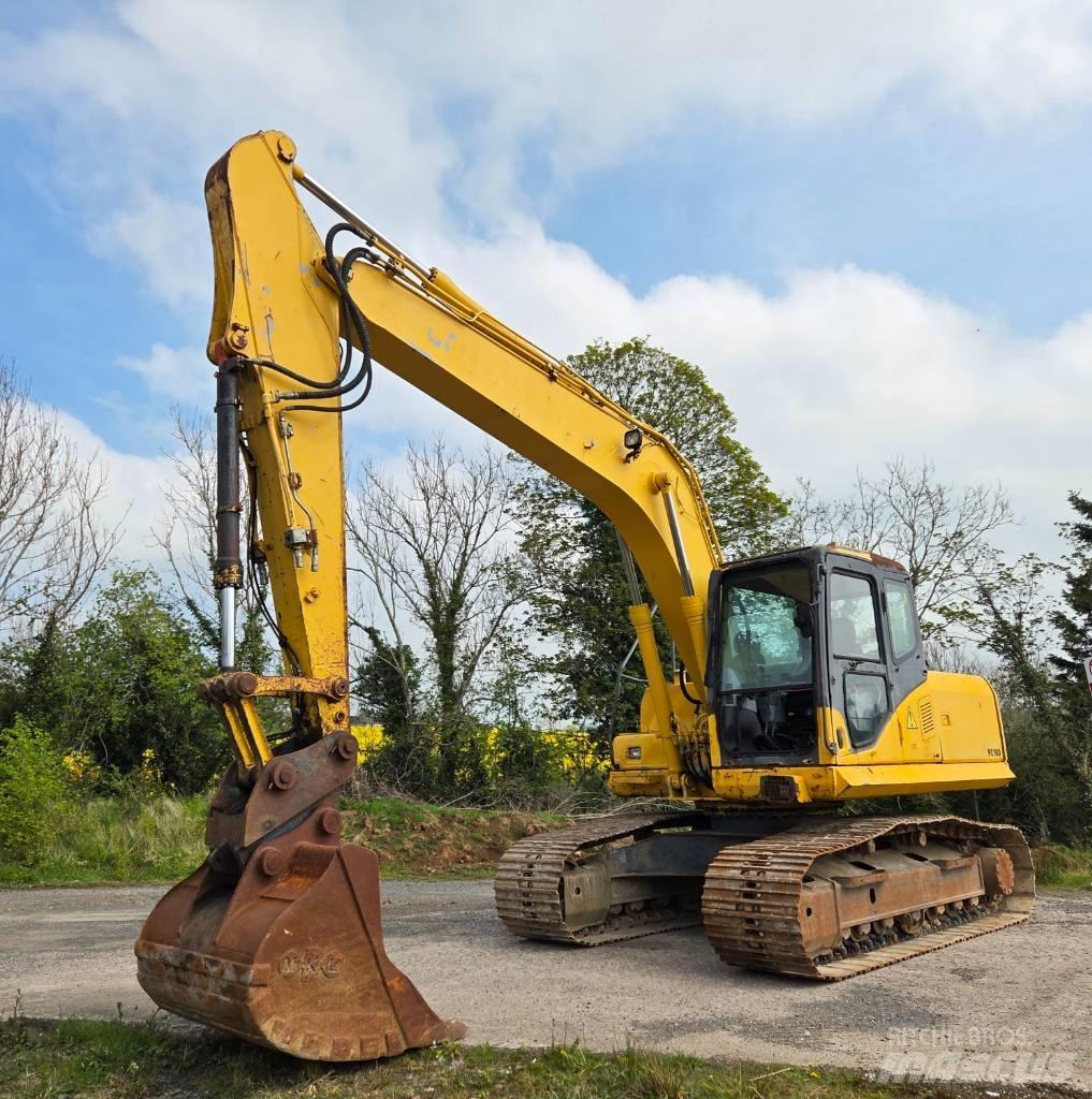 Komatsu PC 160 LC-7 Paletli ekskavatörler