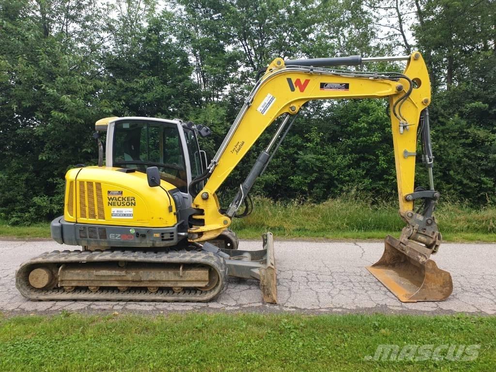Wacker Neuson EZ 80 Midi ekskavatörler 7 - 12 t