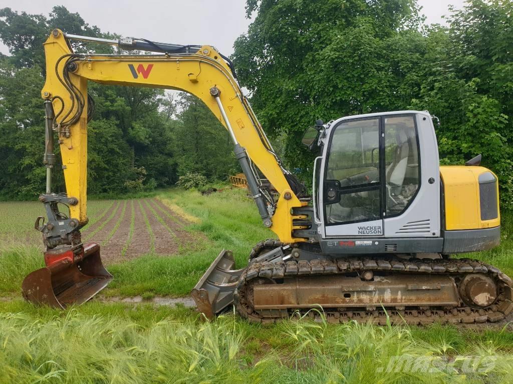 Wacker Neuson ET 145 Paletli ekskavatörler