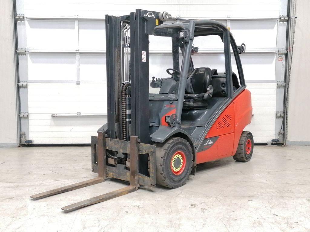Linde H30T-02 LPG'li forkliftler