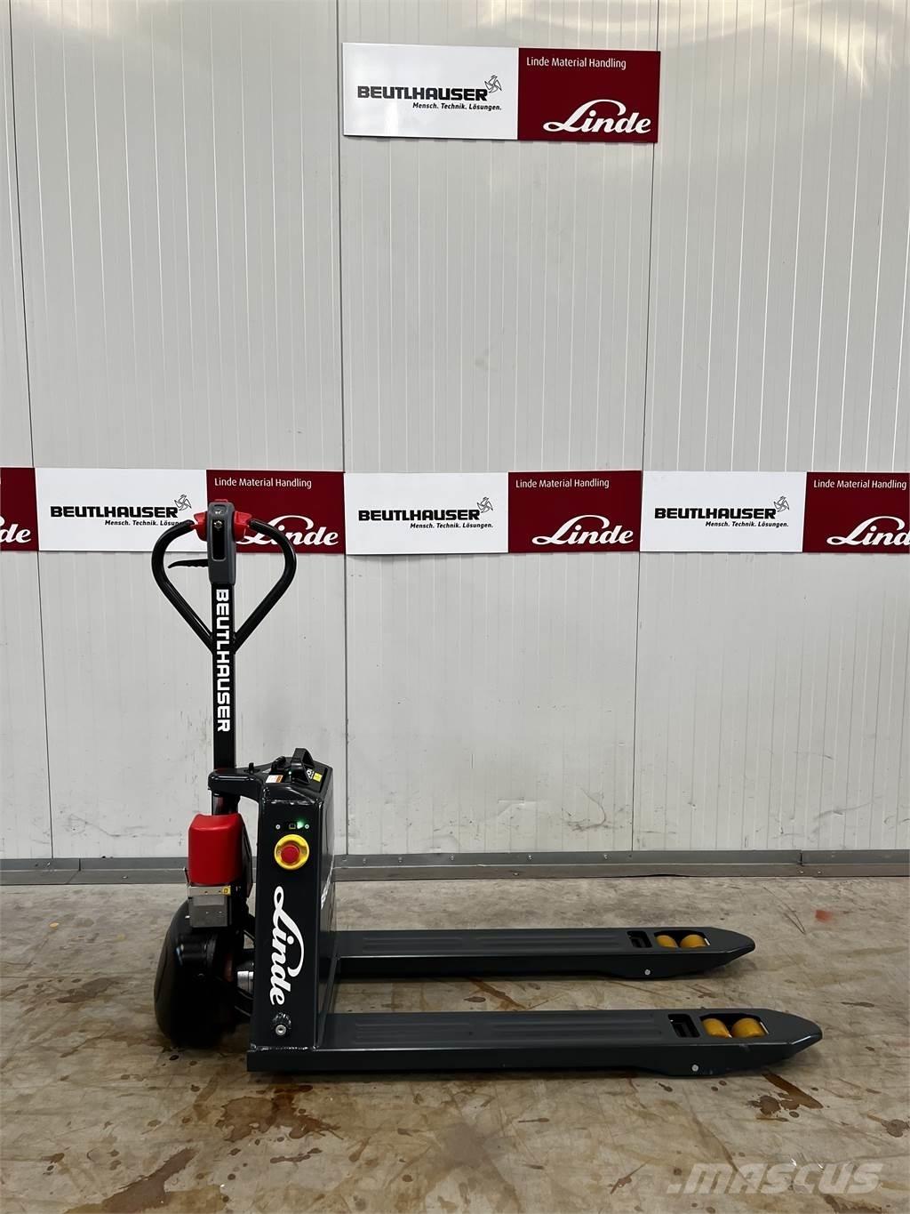 Linde MT15C Yaya kumandali istif makinasi