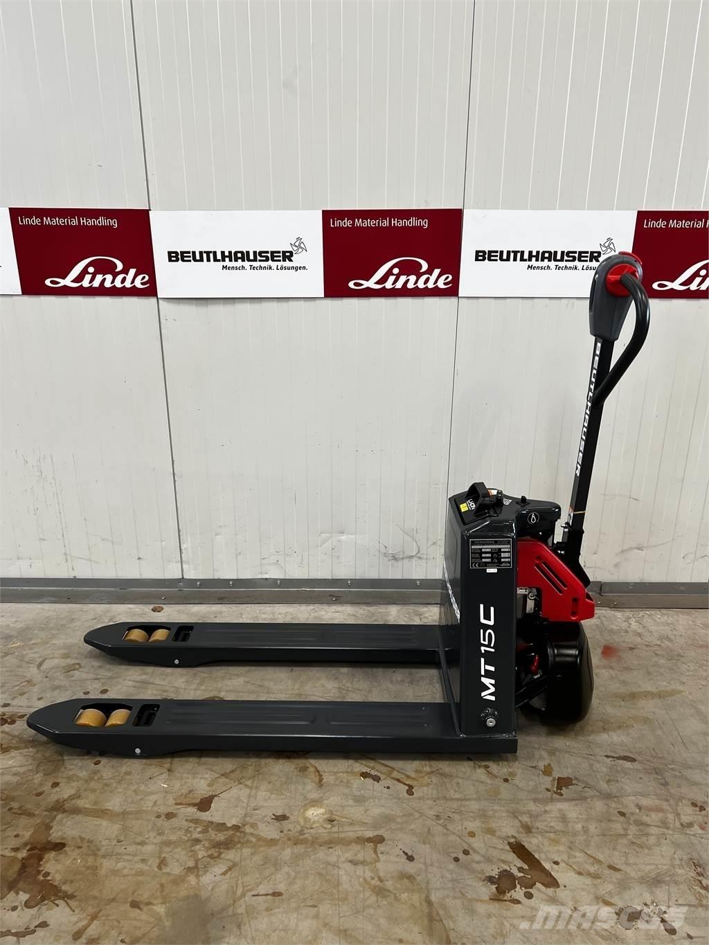 Linde MT15C Yaya kumandali istif makinasi