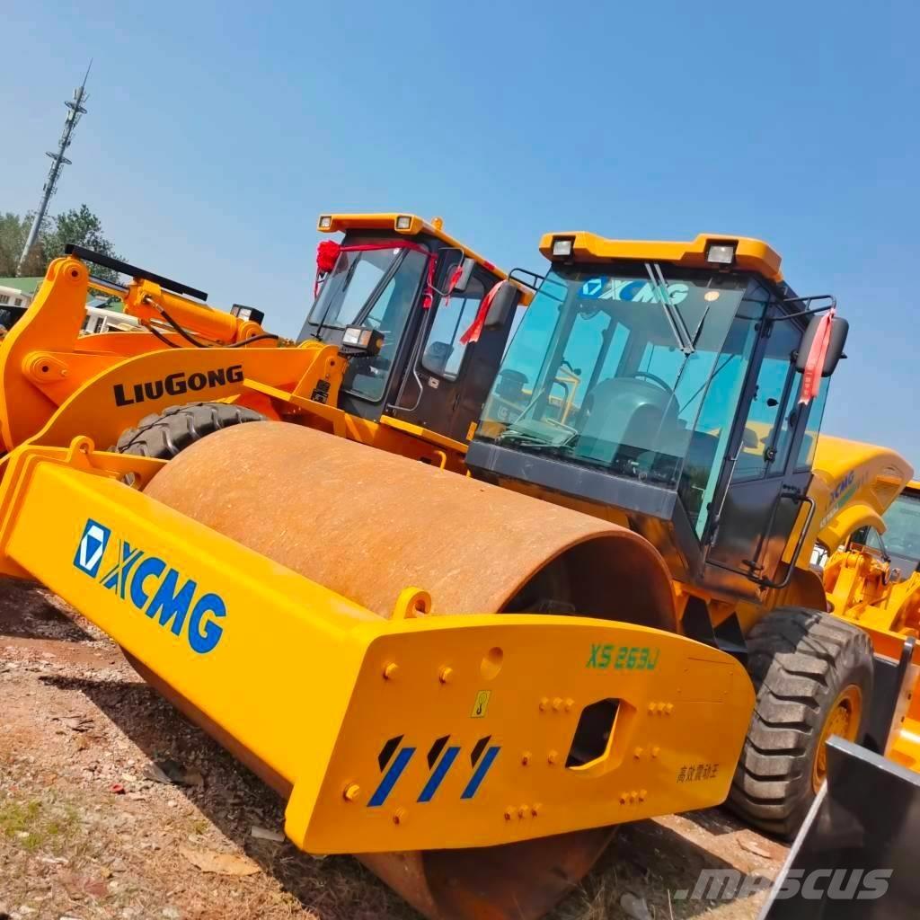 XCMG XS263J Tek tamburlu silindirler