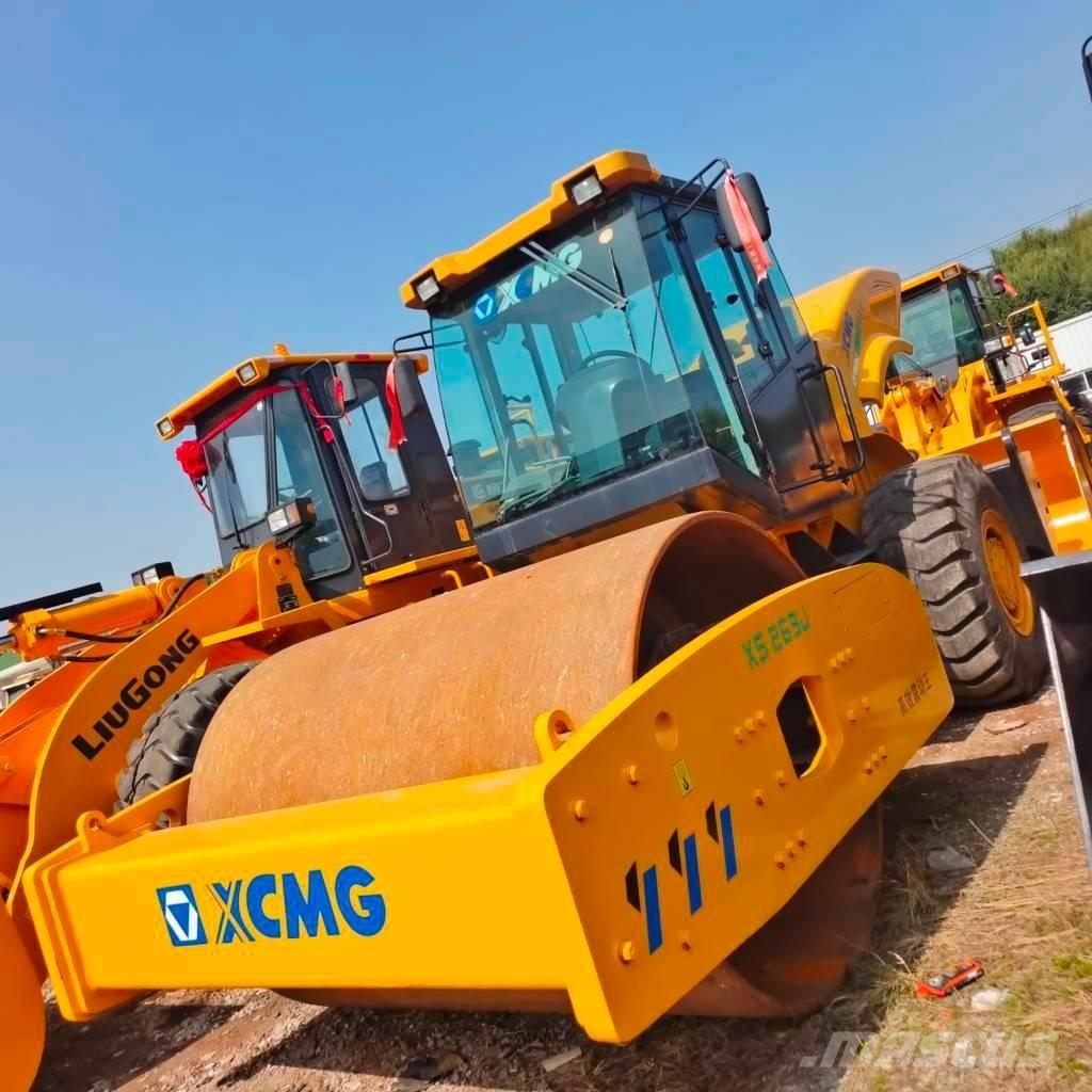 XCMG XS263J Tek tamburlu silindirler