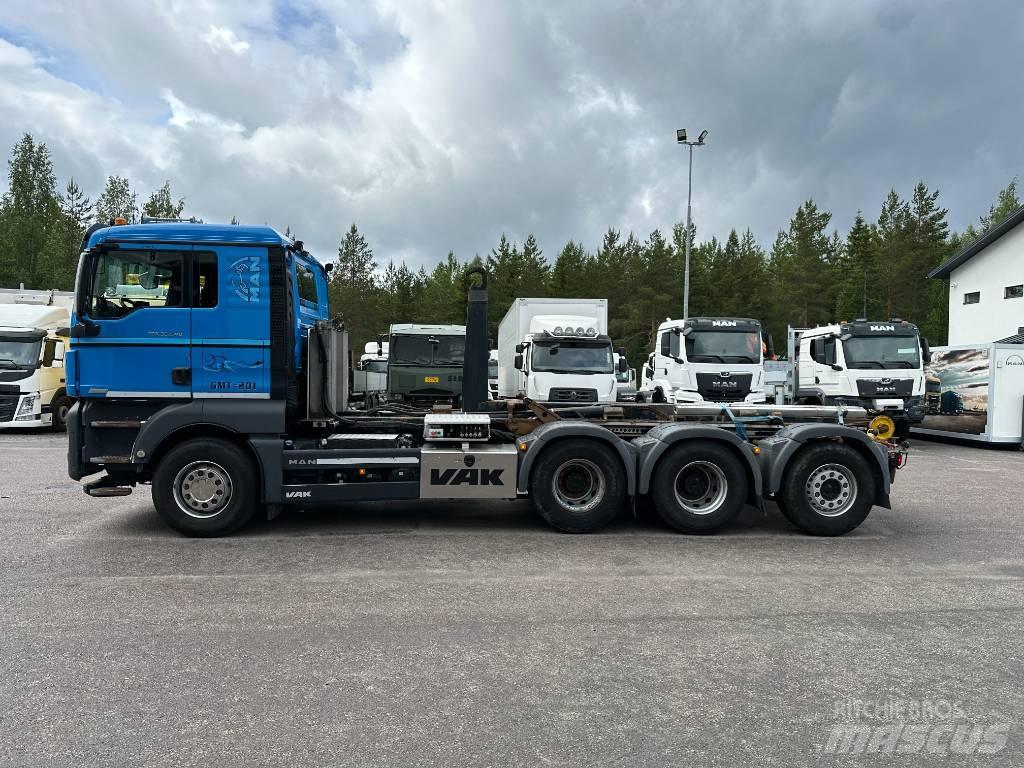 MAN TGX 35.640 Vinçli kamyonlar