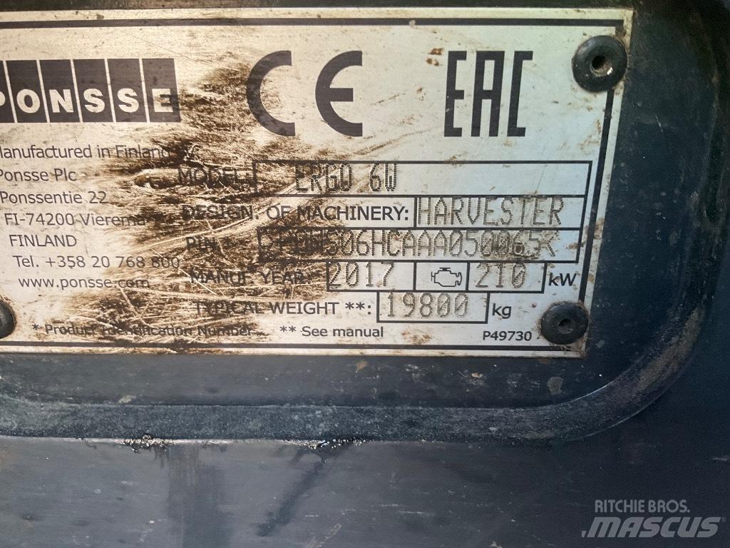 Ponsse ERGO 6W Biçerdöverler