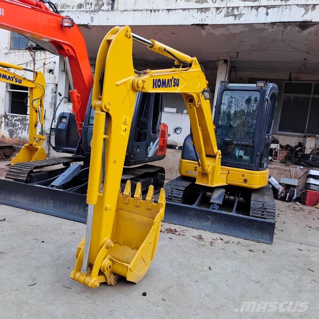 Komatsu PC 55 MR Mini ekskavatörler, 7 tona dek