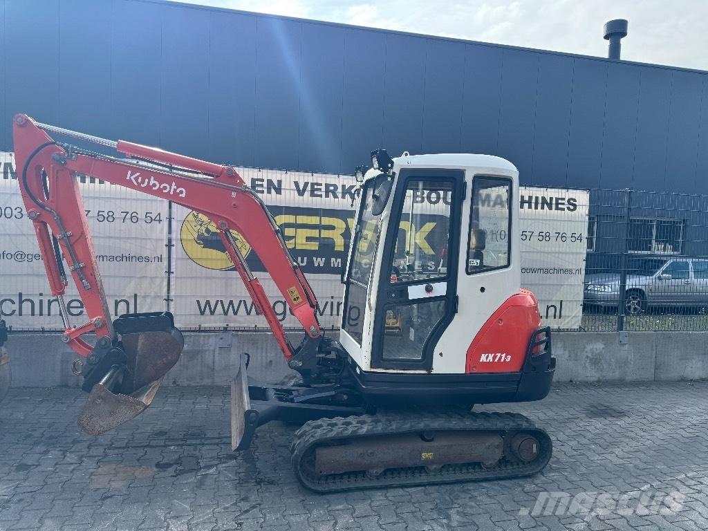 Kubota KX 71-3 Mini ekskavatörler, 7 tona dek