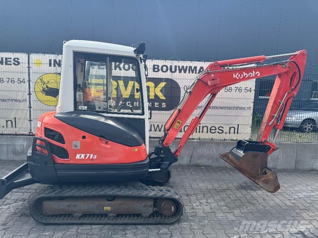 Kubota KX 71-3 Mini ekskavatörler, 7 tona dek