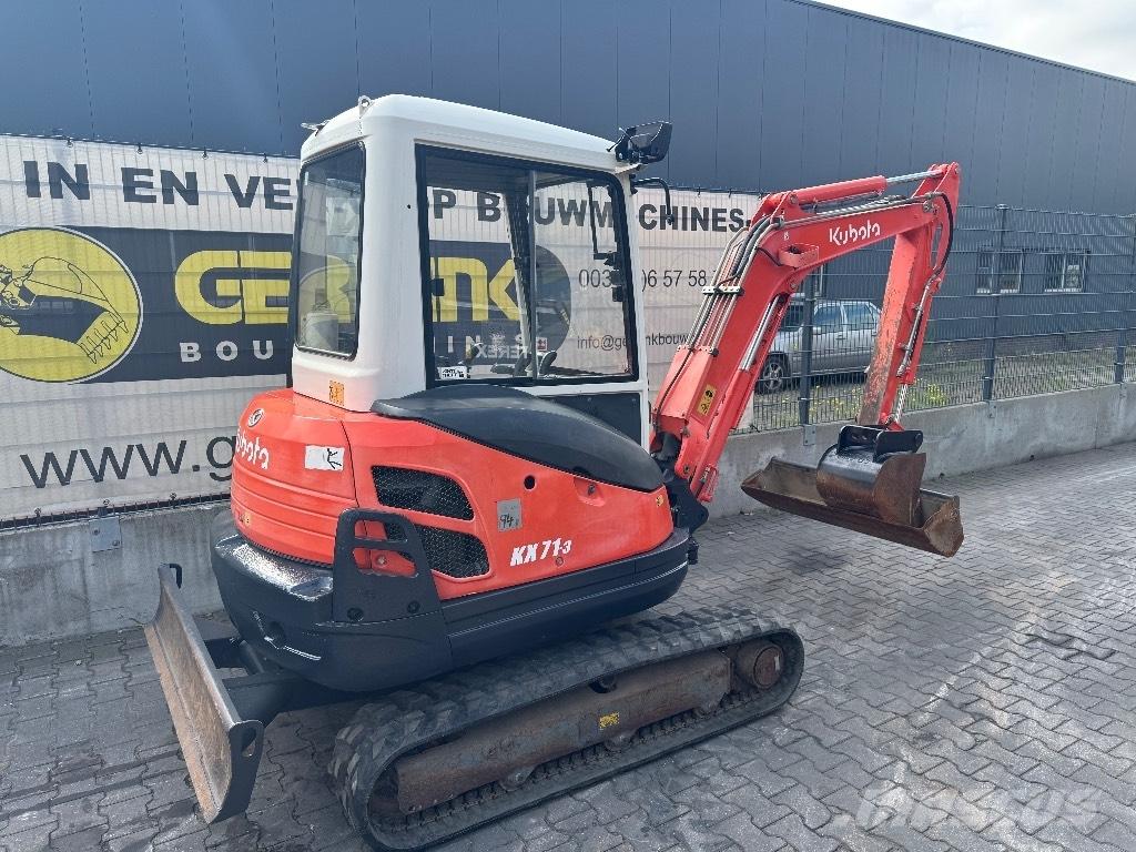 Kubota KX 71-3 Mini ekskavatörler, 7 tona dek