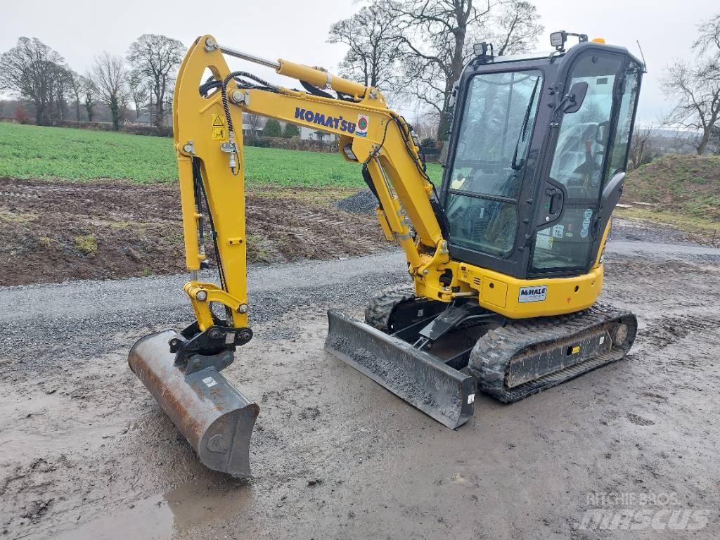 Komatsu PC26MR-5 Mini ekskavatörler, 7 tona dek