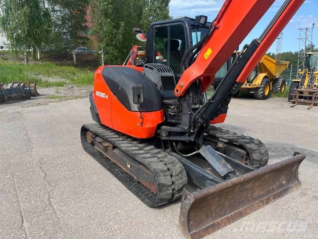 Kubota KX 080 Midi ekskavatörler 7 - 12 t