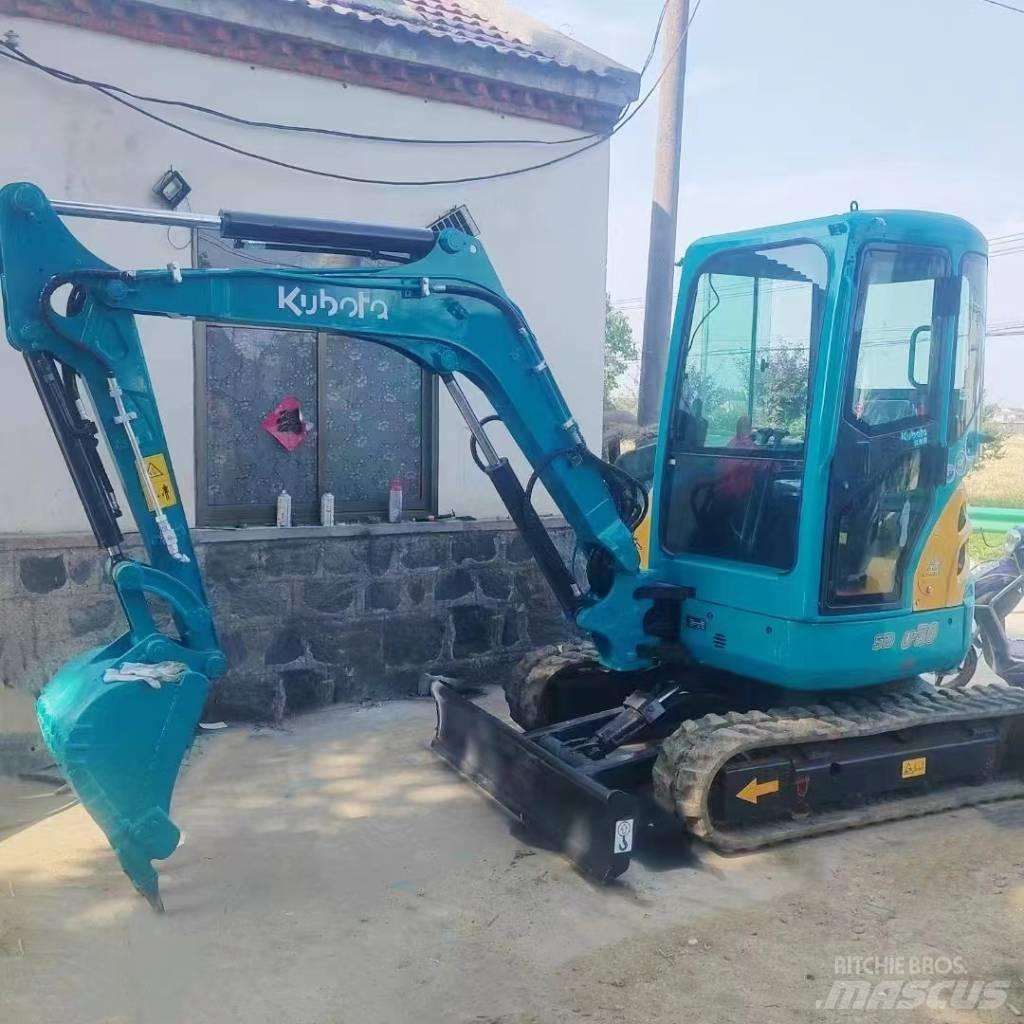 Kubota U 30 Mini ekskavatörler, 7 tona dek