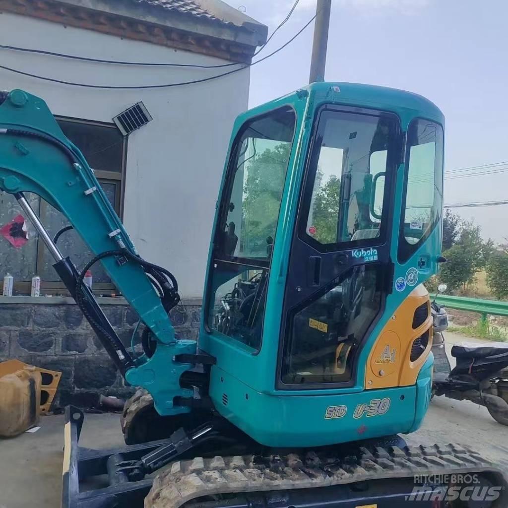 Kubota U 30 Mini ekskavatörler, 7 tona dek