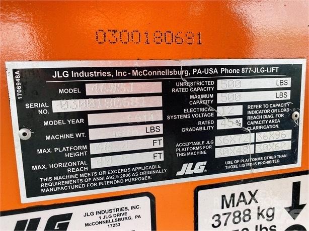 JLG 460 SJ Teleskopik personel platformları
