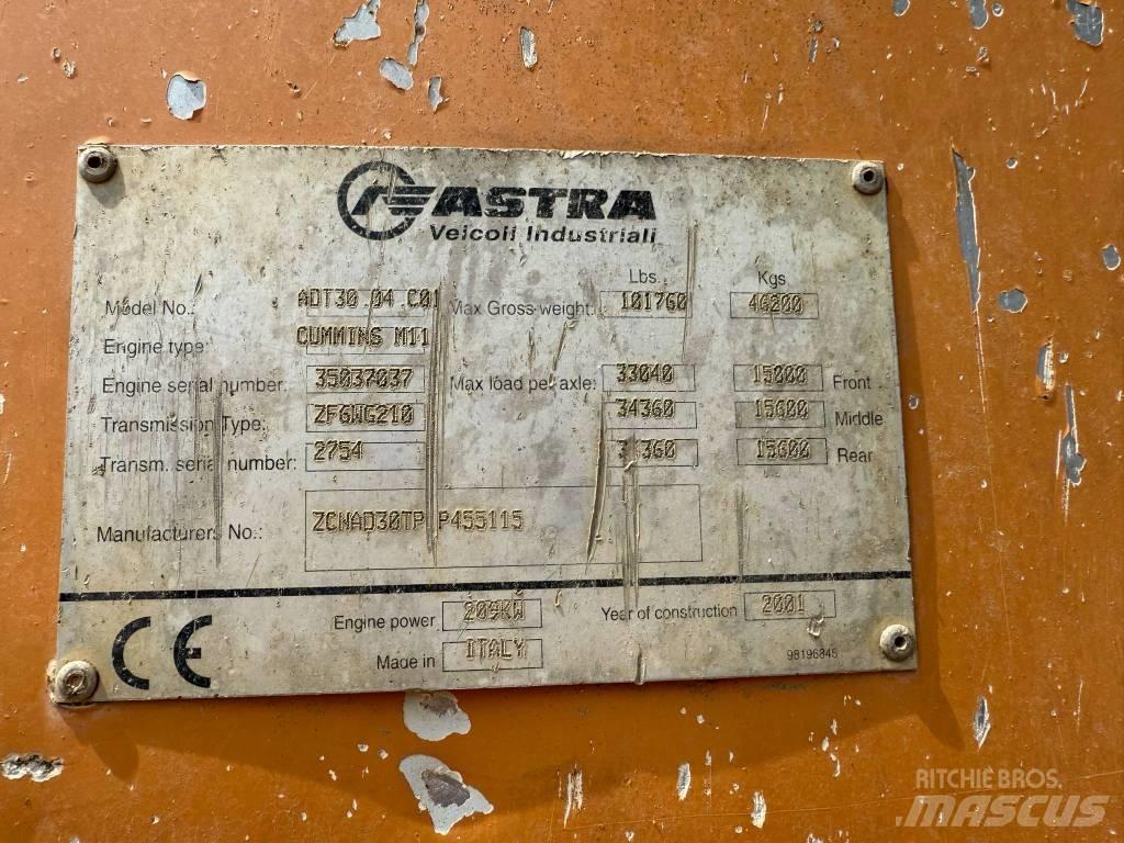 Astra ADT30 Belden kirma kaya kamyonu