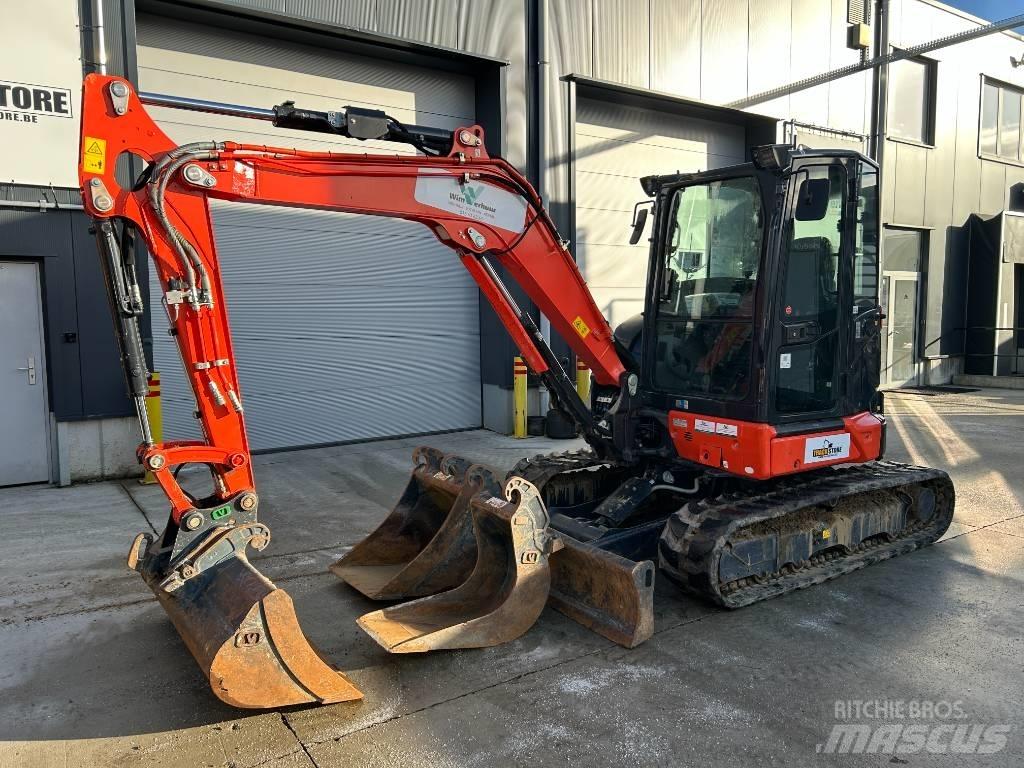 Kubota U 50 Mini ekskavatörler, 7 tona dek