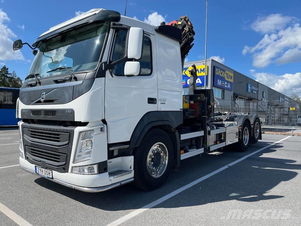 Volvo FM460, 6x2 Araç üzeri vinçler