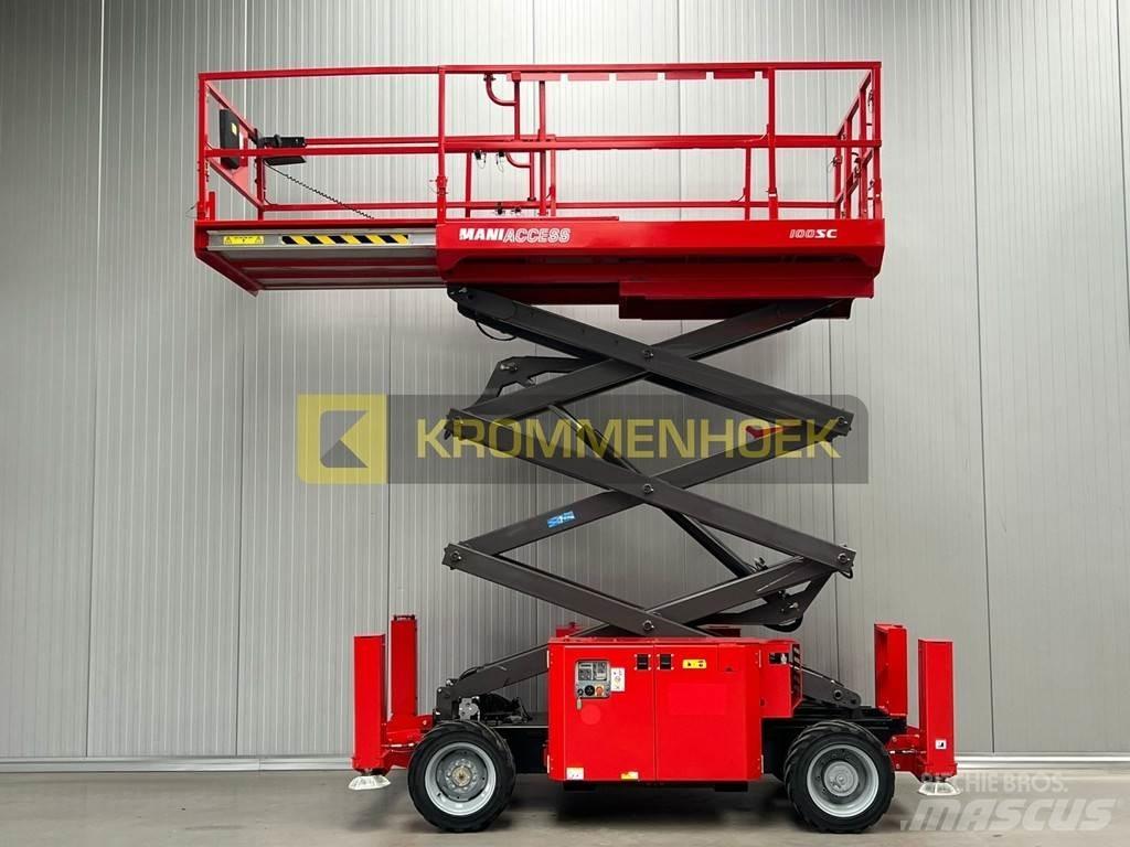 Manitou 100 SC Makasli platformlar