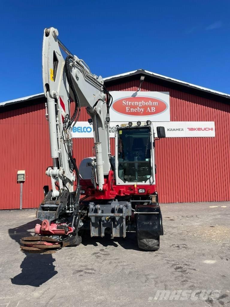 Takeuchi TB 295 W Lastik tekerli ekskavatörler