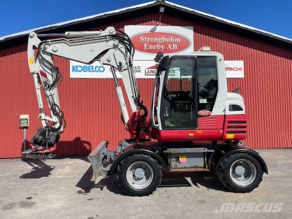Takeuchi TB 295 W Lastik tekerli ekskavatörler
