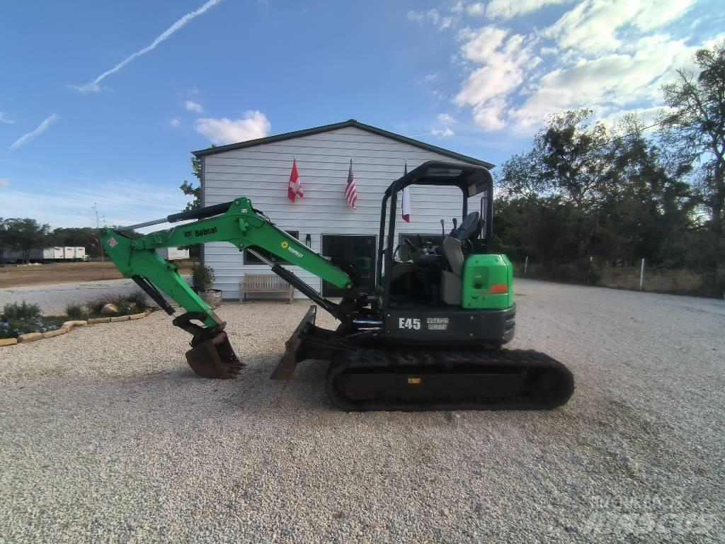 Bobcat E 45 Mini ekskavatörler, 7 tona dek
