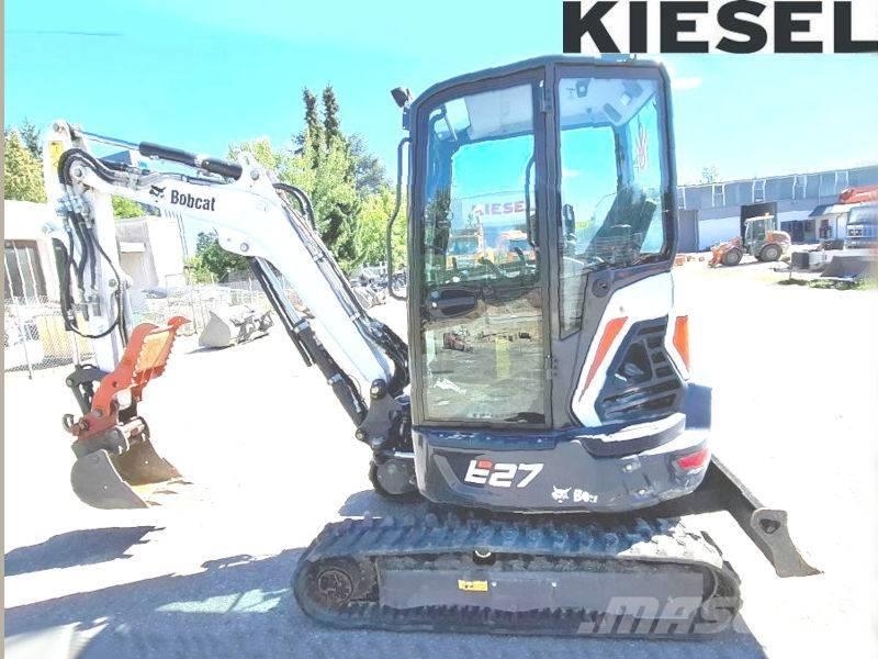 Bobcat E 27 Paletli ekskavatörler