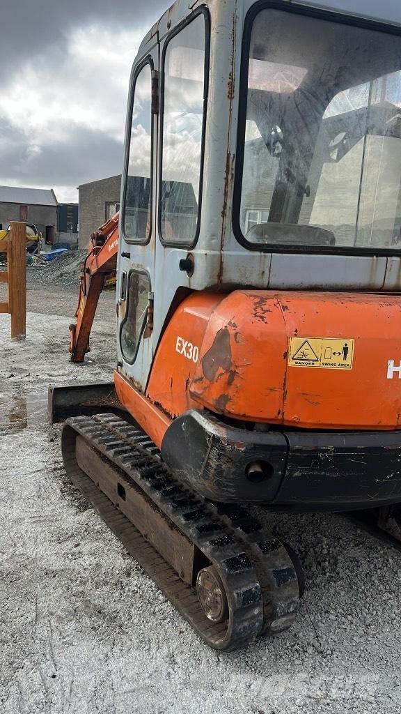 Hitachi Ex30-1 Mini ekskavatörler, 7 tona dek