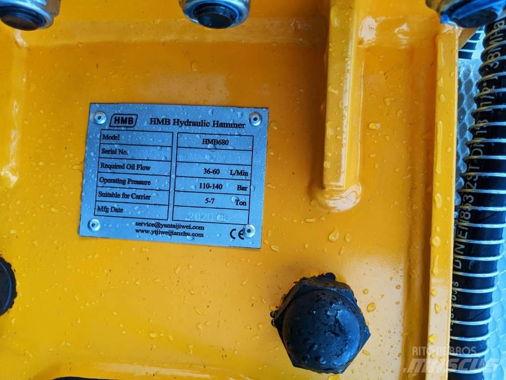  Hanmen HMB680 Hidrolik kırıcılar