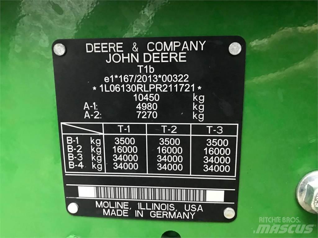 John Deere 6R 130 Traktörler