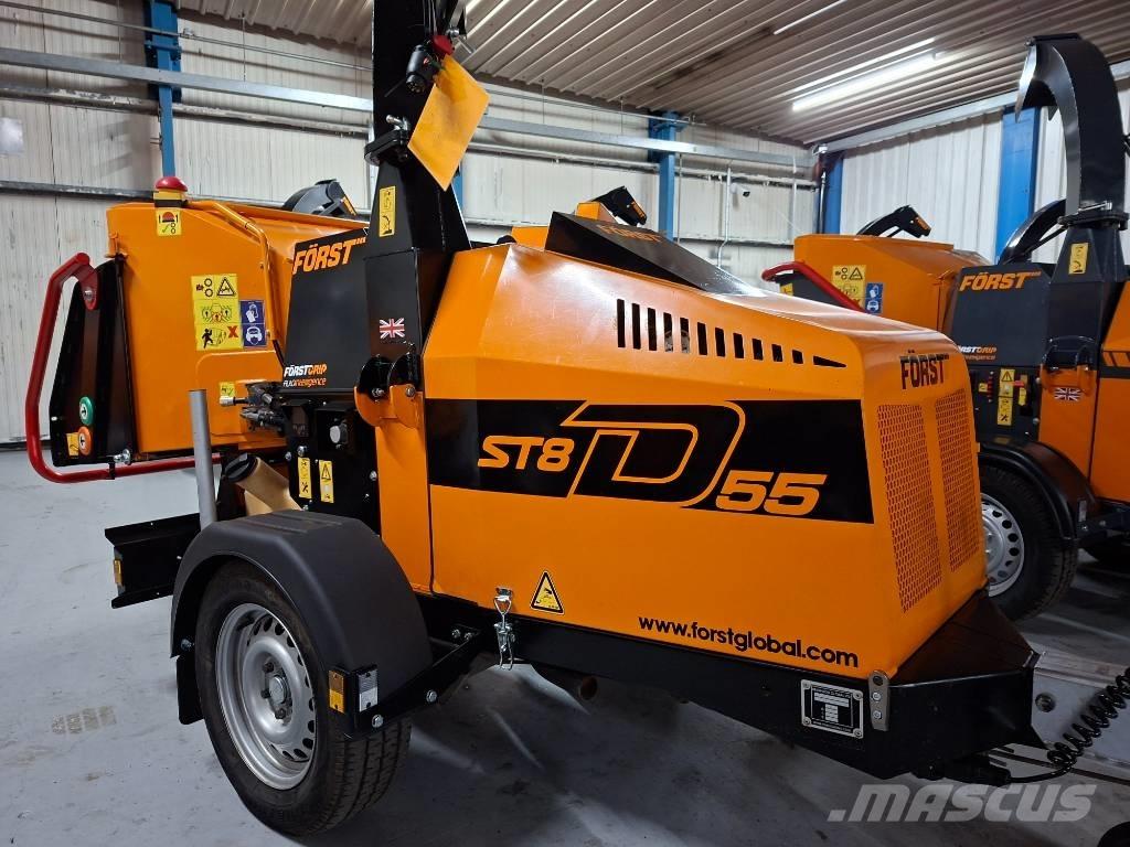 Forst ST8D Ağaç öğütücüler