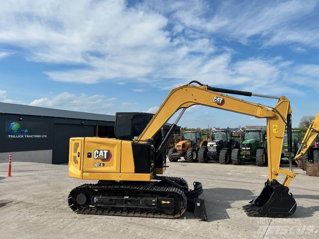 CAT 307.5 Mini ekskavatörler, 7 tona dek
