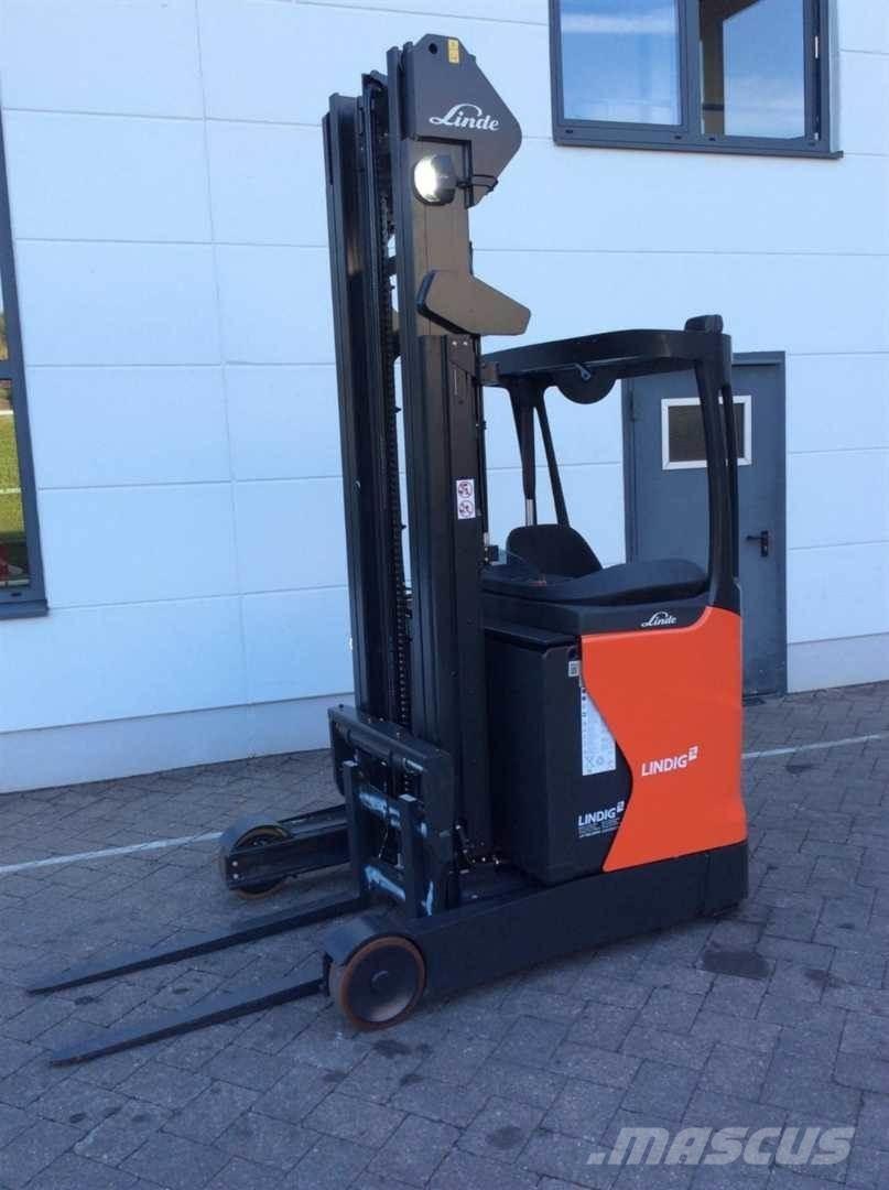 Linde R14 Reach truck - depo içi istif araçları