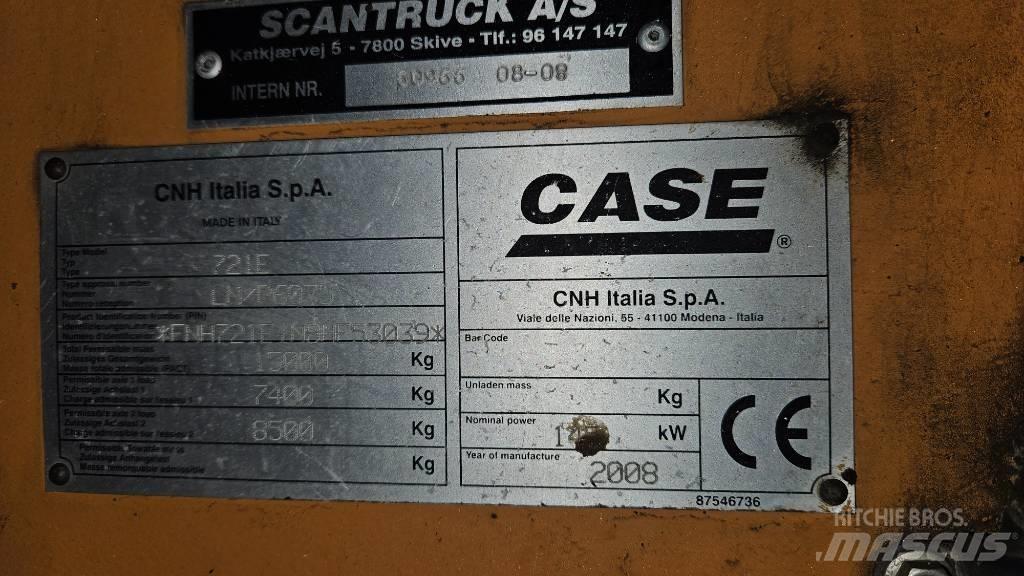 CASE 721 E Tekerlekli yükleyiciler