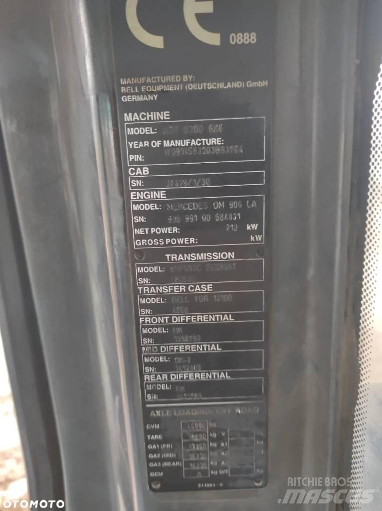 Bell B 30 D Belden kirma kaya kamyonu