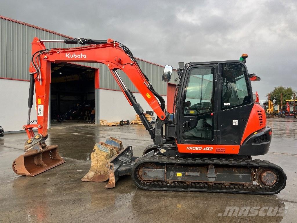 Kubota KX 080-4 Midi ekskavatörler 7 - 12 t