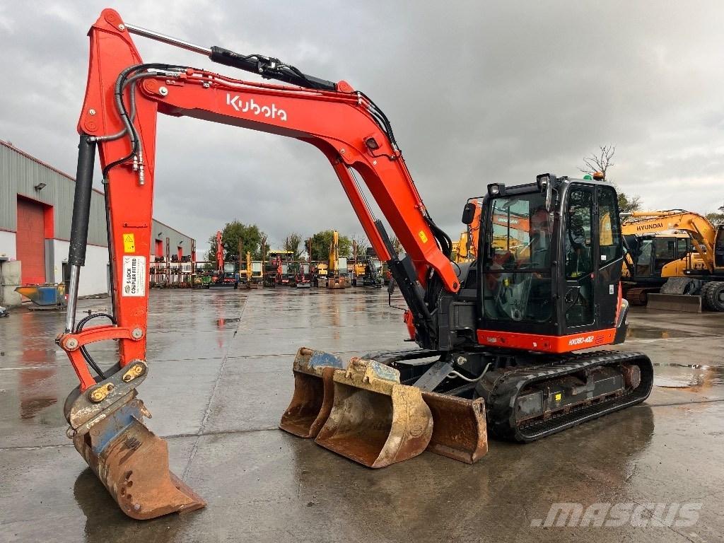 Kubota KX 080-4 Midi ekskavatörler 7 - 12 t