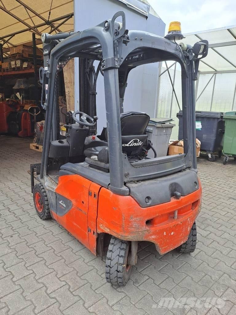 Linde E16 Elektrikli forkliftler