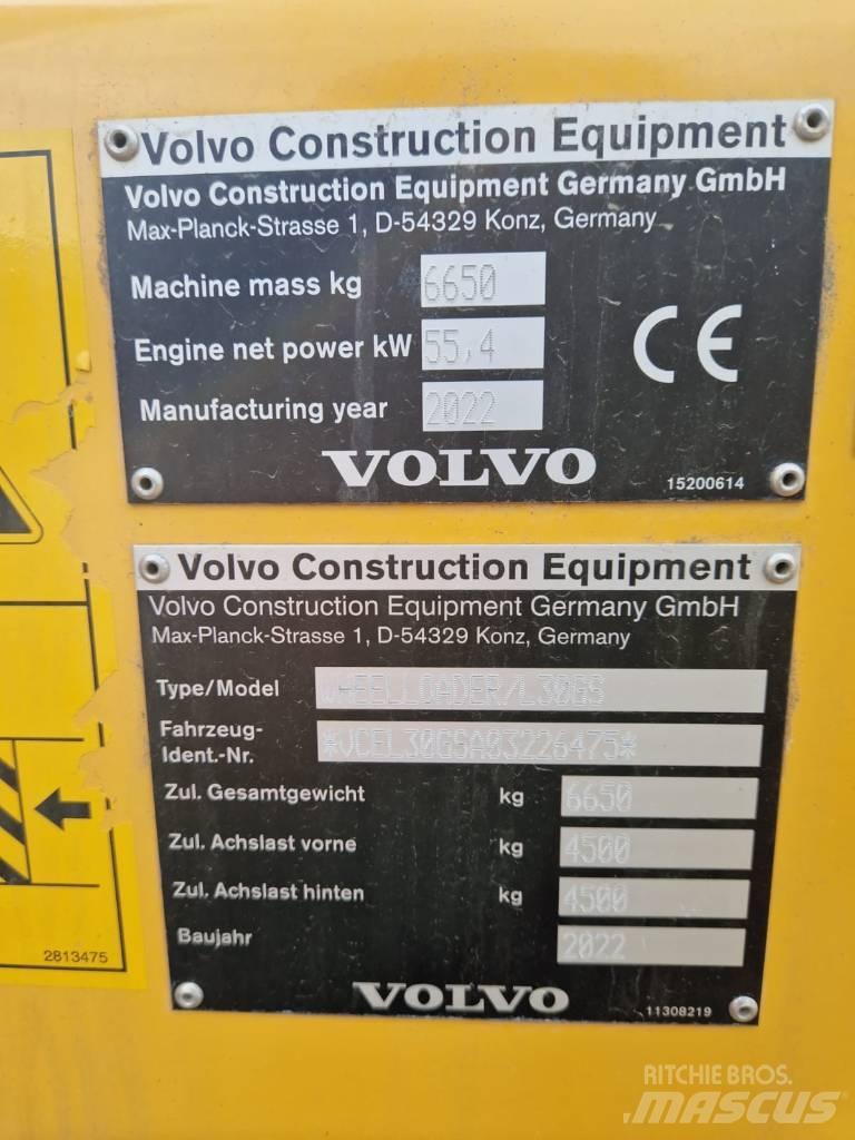 Volvo L 30 G Tekerlekli yükleyiciler