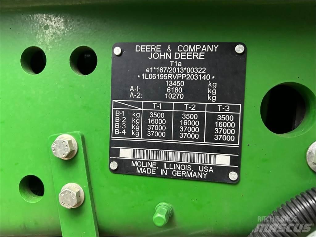 John Deere 6R 195 Traktörler