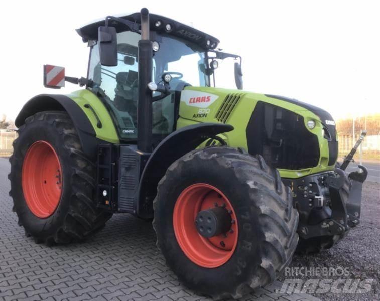 CLAAS AXION 870 Traktörler