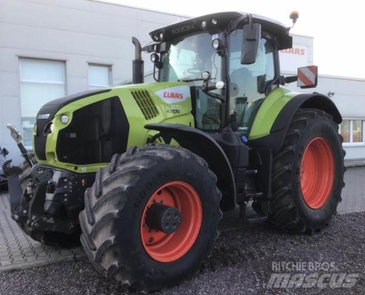 CLAAS AXION 870 Traktörler