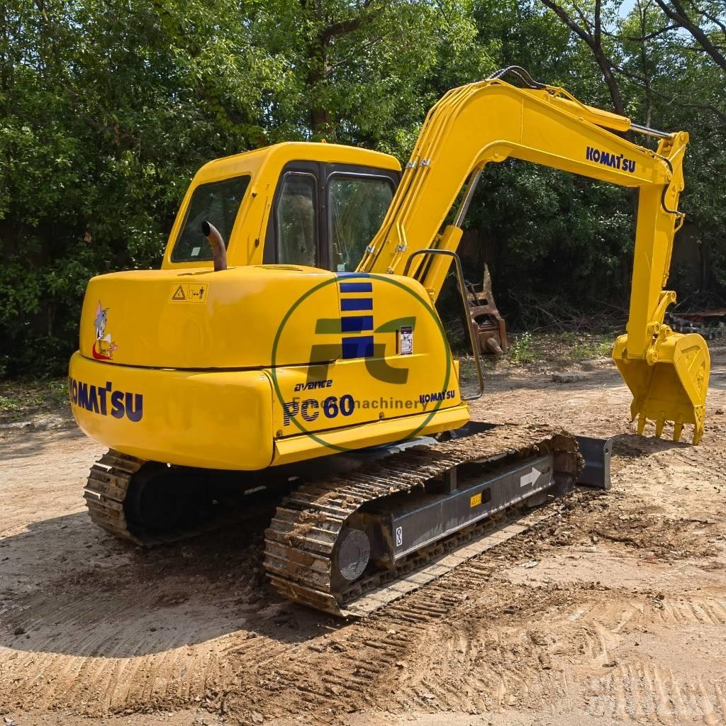 Komatsu PC 60 Mini ekskavatörler, 7 tona dek