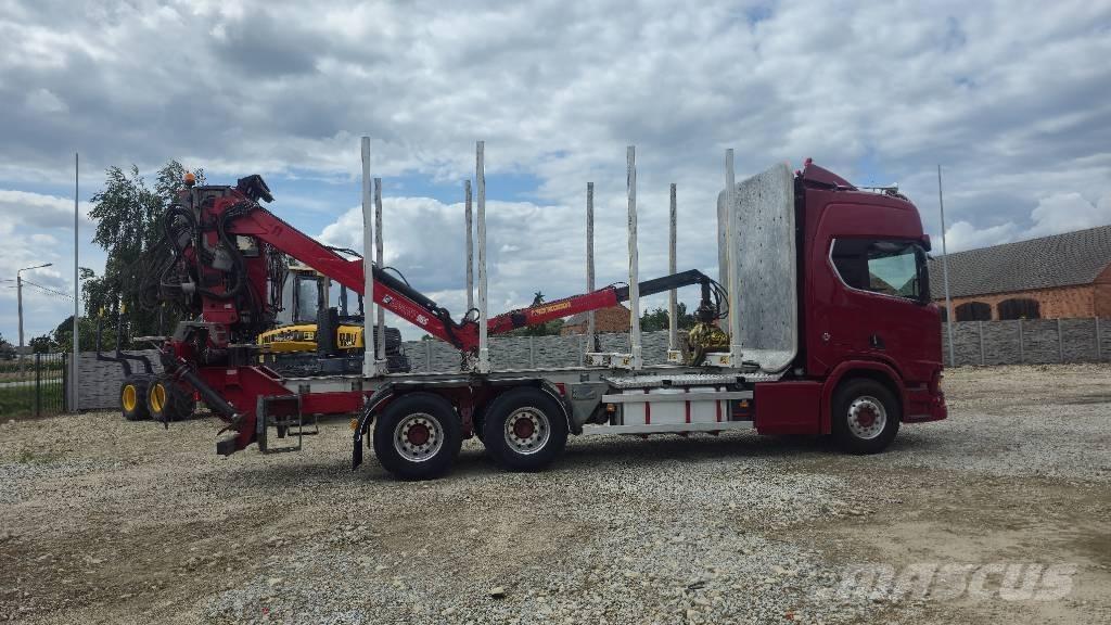Scania R 650 Tomruk kamyonlari